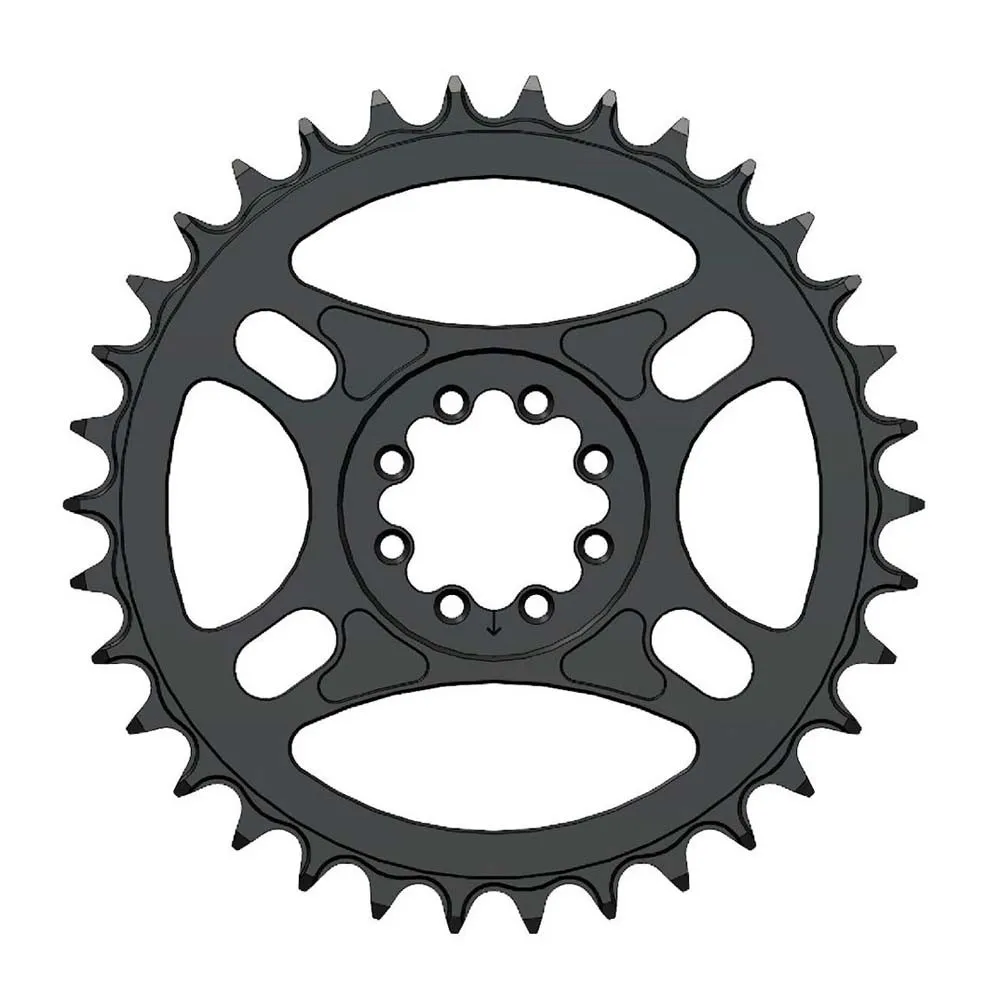 Pilo C93 Sram T-type Kjettingring, Black, 34t