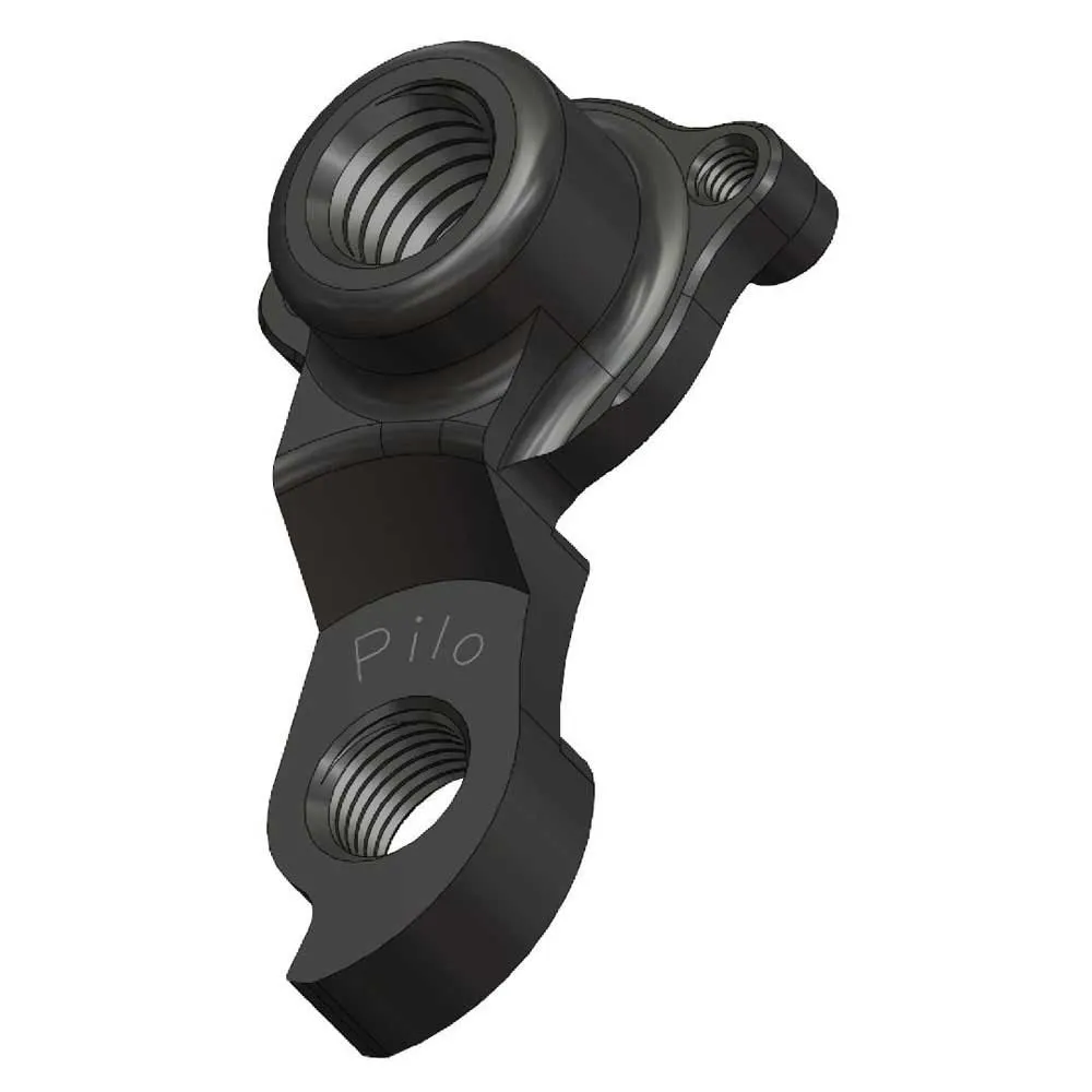 Pilo D1067 Girørekrok, Black, One Size