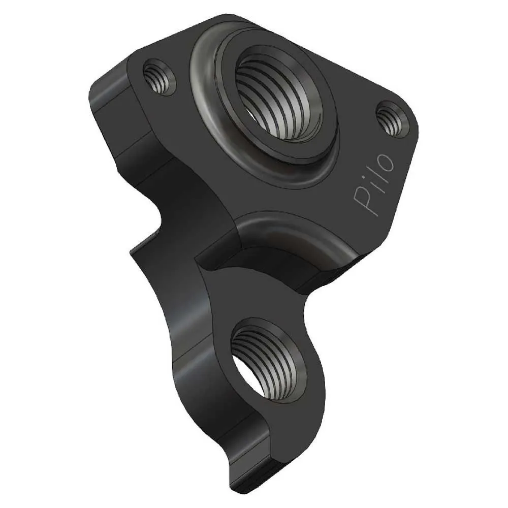 Pilo D1075 Girørekrok, Black, One Size Pilo D1075 Girørekrok, Black, One Size
