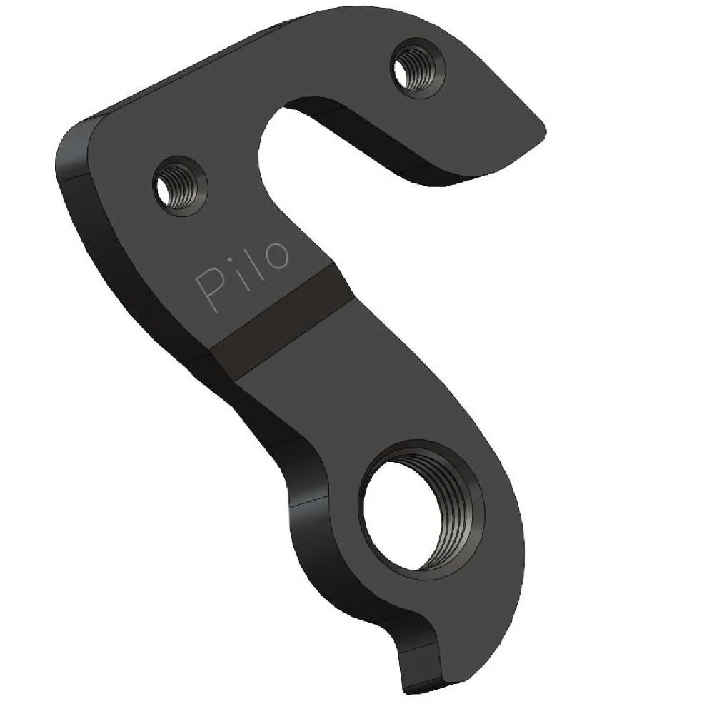 Pilo D1078 Girørekrok, Black, One Size