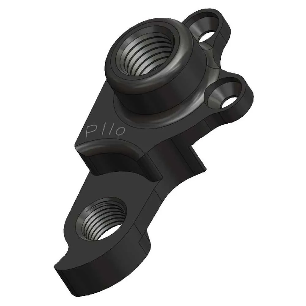 Pilo D1082 Girørekrok, Black, One Size