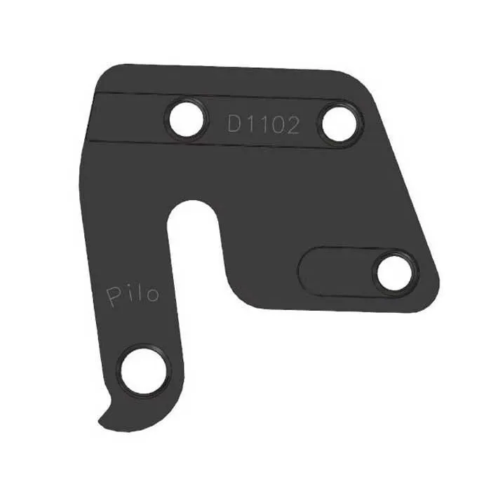 Pilo D1102 Airborne/khs/mondraker/motobecane/nox/raleigh Girørekrok, Black, One Size