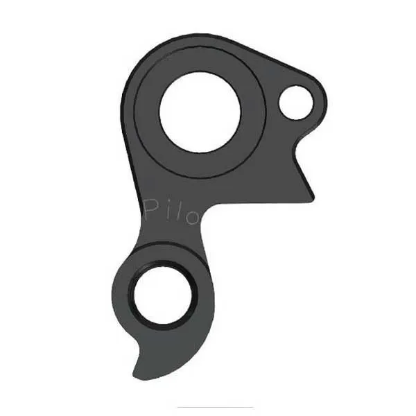 Pilo D1116 Bulls Girørekrok, Black, One Size