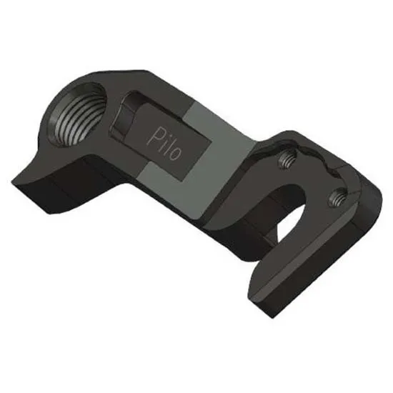 Pilo D1117 Gt Girørekrok, Black, One Size