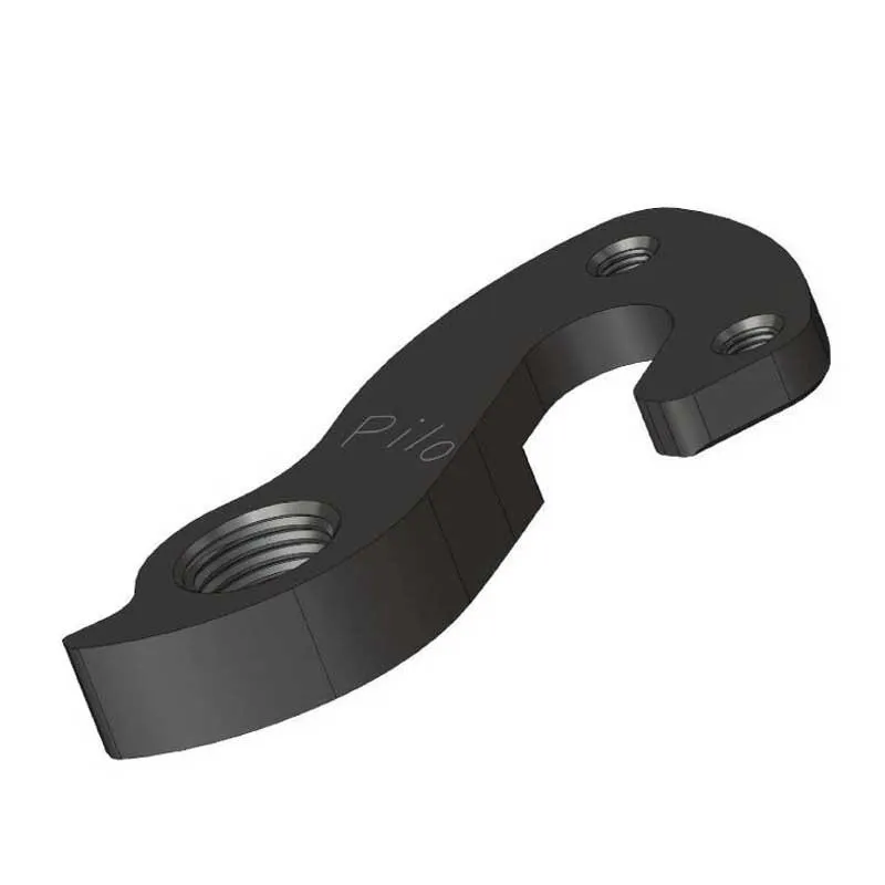 Pilo D1126 Khs/wheeler Girørekrok, Black, One Size