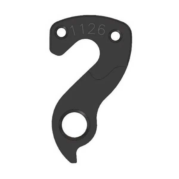 Pilo D1126 Khs/wheeler Girørekrok, Black, One Size