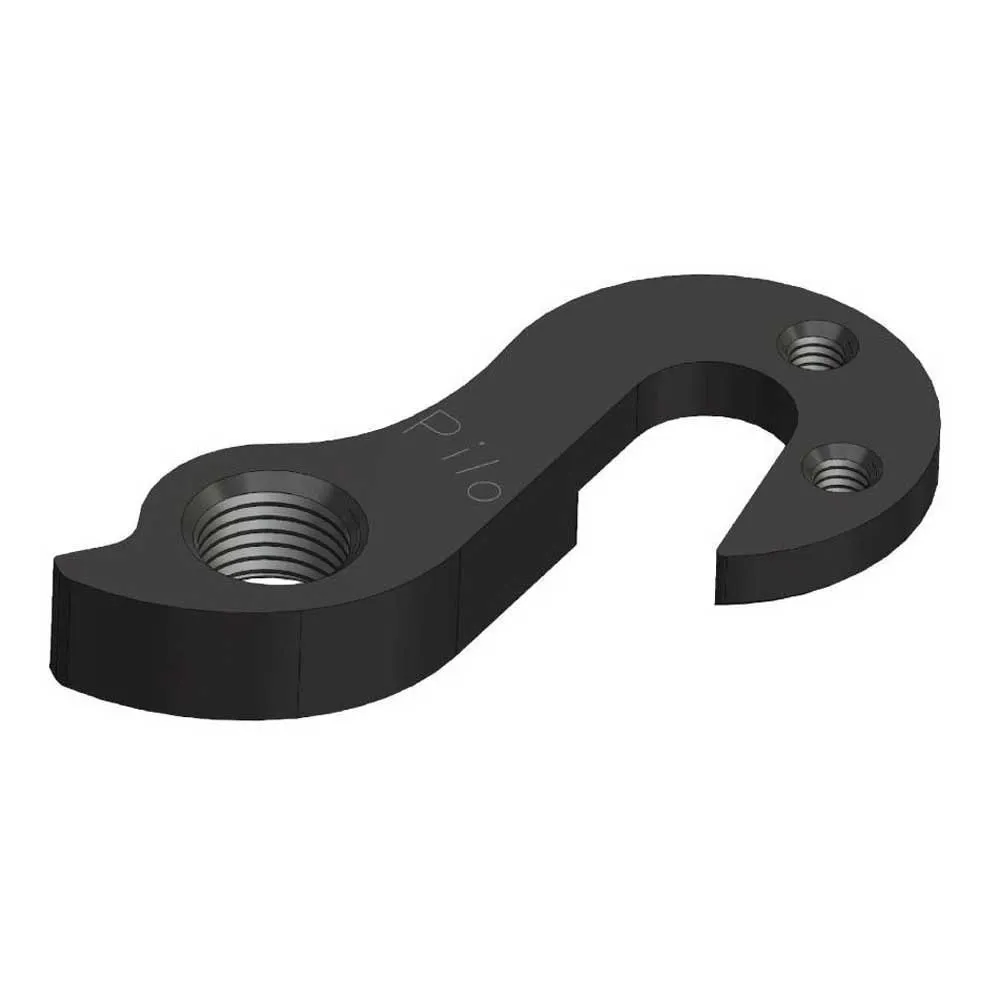 Pilo D1133 Boardman/bulls Girørekrok, Black, One Size