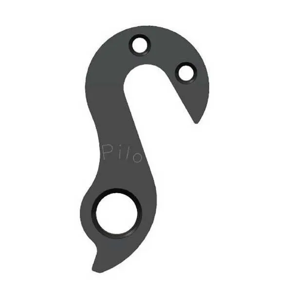 Pilo D1133 Boardman/bulls Girørekrok, Black, One Size