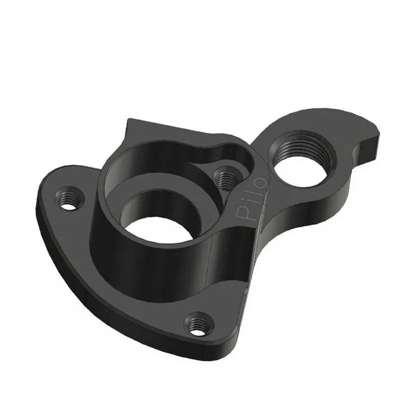 Pilo D1137 Adris/alutech/forme/khs/pells/price/thrust/tifosi/wrc Girørekrok, Black, One Size