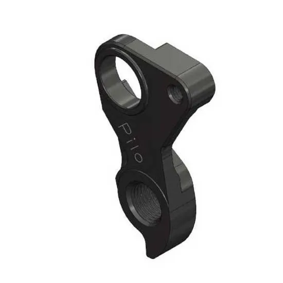 Pilo D1139 Girørekrok, Black, One Size
