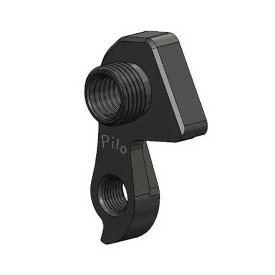Pilo D1153 Fuji Girørekrok, Black, One Size