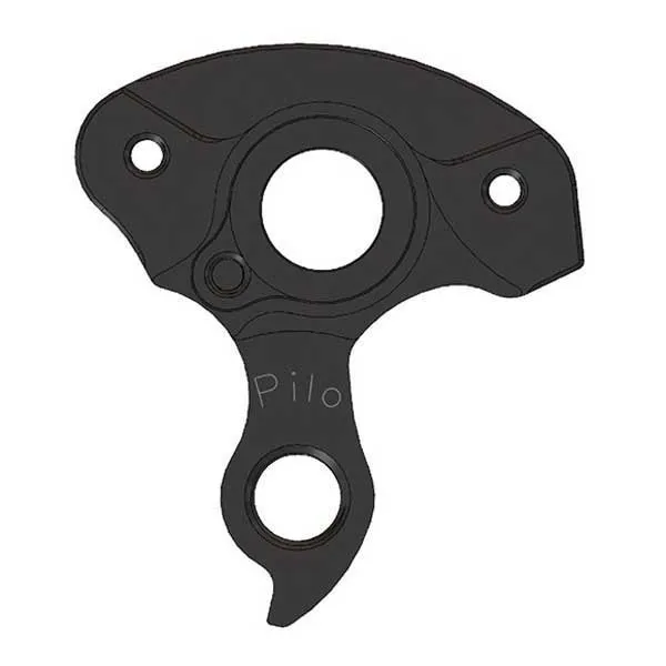 Pilo D1165 Litespeed/obed/van Dessel Girørekrok, Black, One Size
