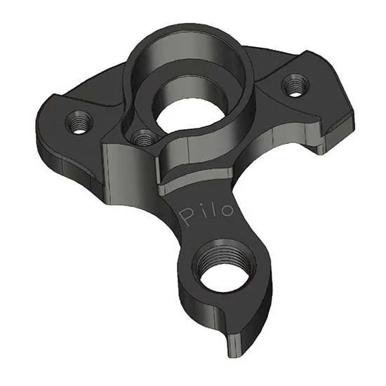 Pilo D1165 Litespeed/obed/van Dessel Girørekrok, Black, One Size