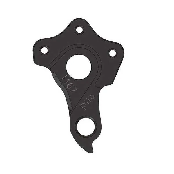 Pilo D1167 Massi Girørekrok, Black, One Size