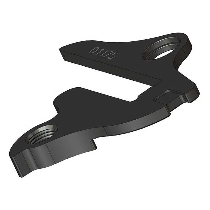 Pilo D1175 Ghost Girørekrok, Black, One Size