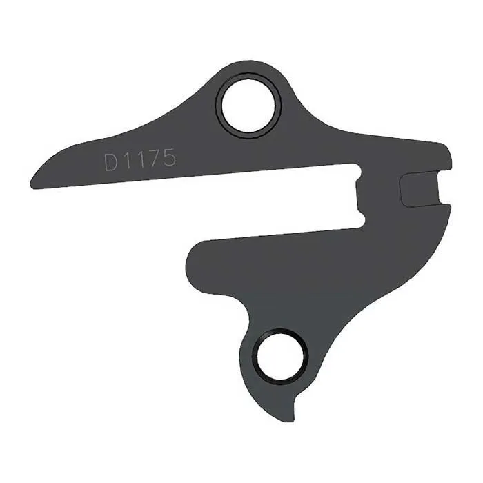 Pilo D1175 Ghost Girørekrok, Black, One Size