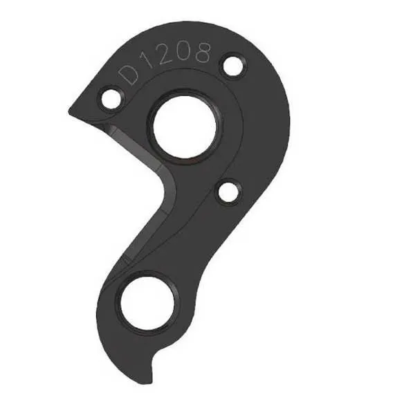 Pilo D1208 Planet X Girørekrok, Black, One Size