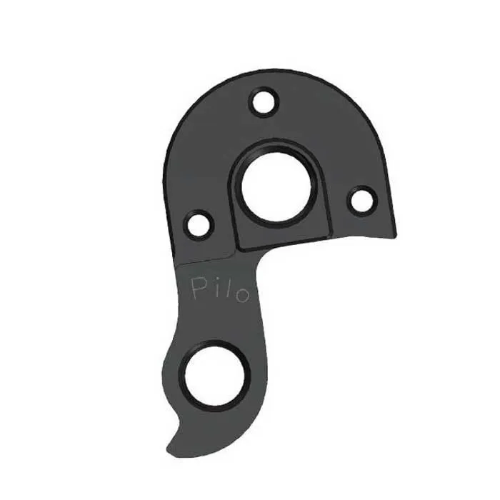 Pilo D1208 Planet X Girørekrok, Black, One Size