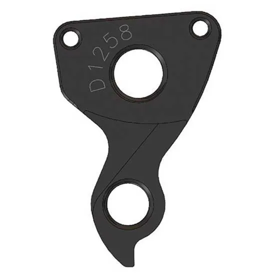 Pilo D1258 Megamo/sonder Girørekrok, Black, One Size