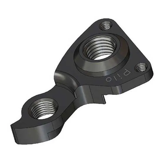Pilo D1258 Megamo/sonder Girørekrok, Black, One Size