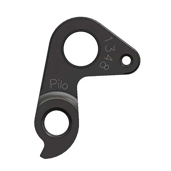 Pilo D1348 Look Girørekrok, Black, One Size