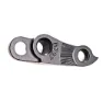 Pilo D727 Girørekrok, Black, One Size