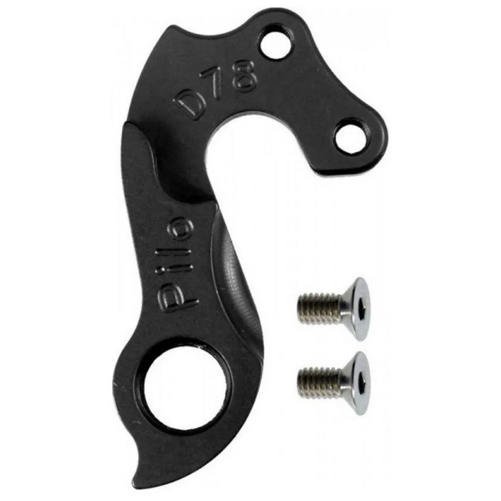 Pilo D78 Derailleur Hanger, Black, One Size