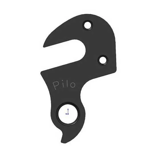 Pilo D833 Kuota Girørekrok, Black, One Size