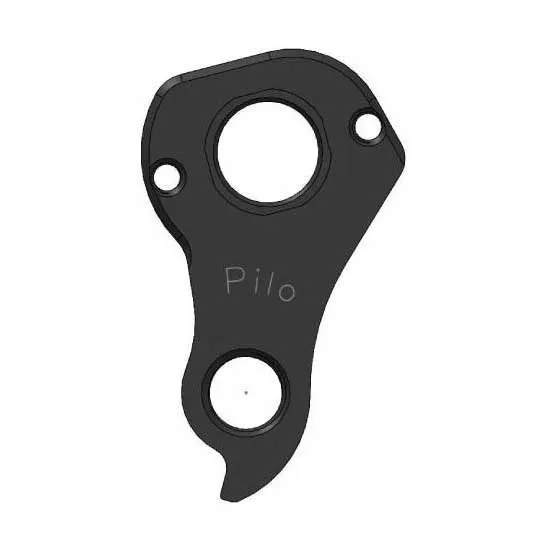Pilo D835 Scott Girørekrok, Black, One Size