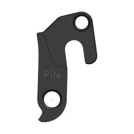 Pilo D836 Norco Girørekrok, Black, One Size