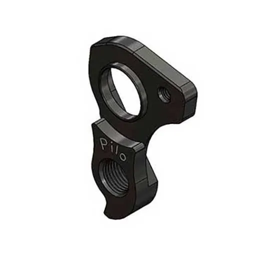 Pilo D866 De Rosa Girørekrok, Black, One Size