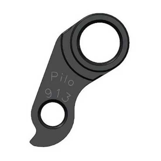 Pilo D913 Look Girørekrok, Black, One Size