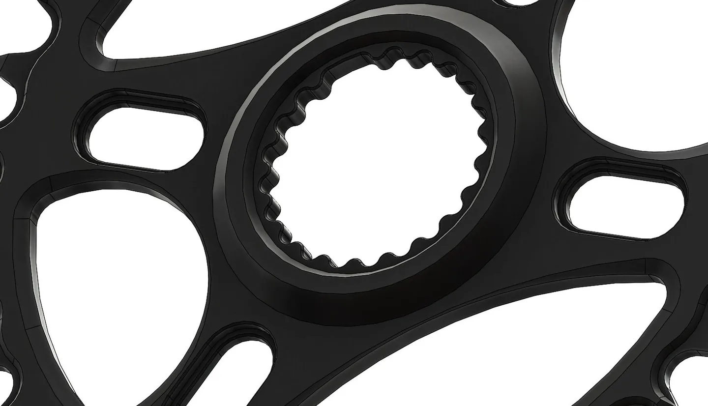 Pilo Narrow Wide Shimano Krankdrev 34T