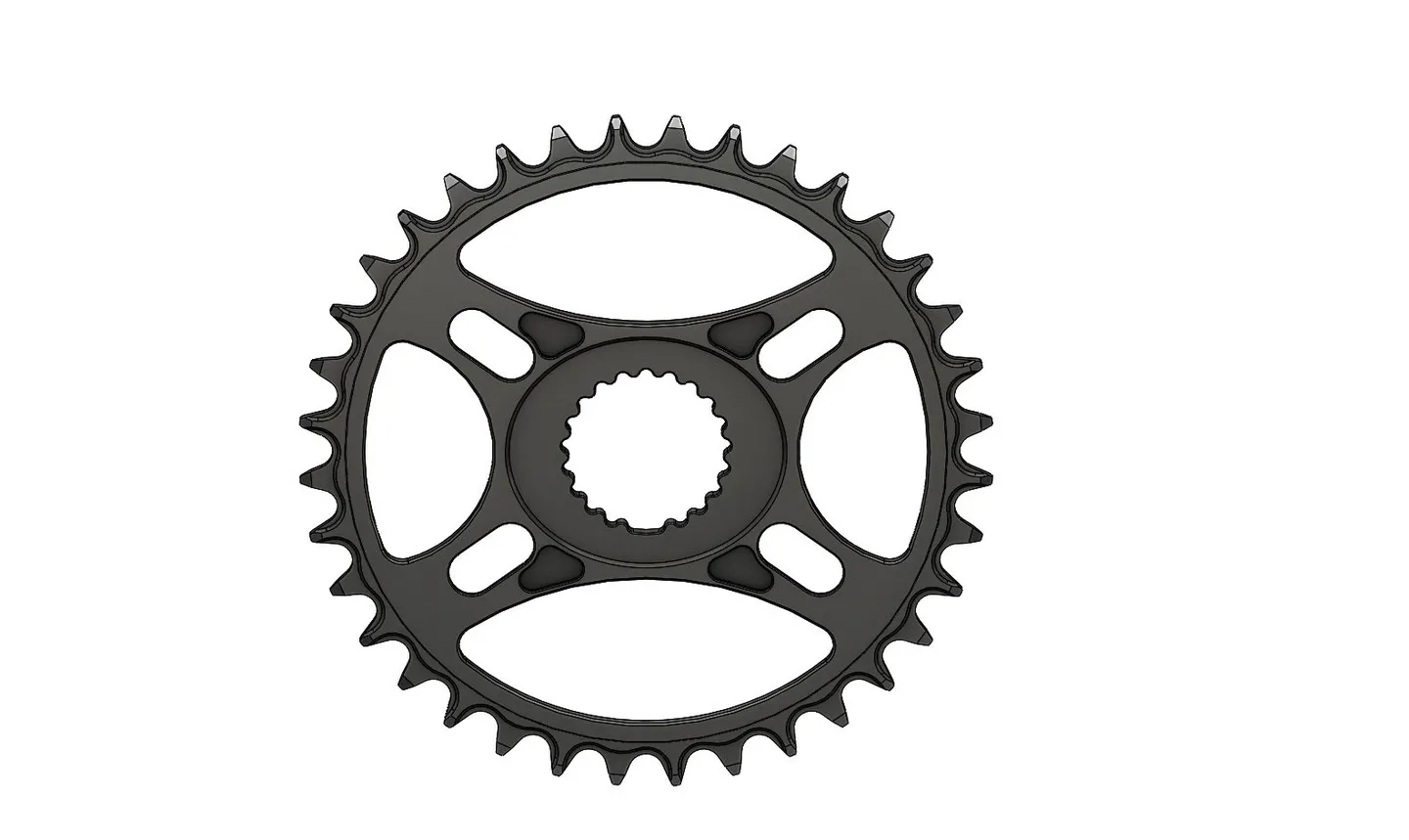 Pilo Narrow Wide Shimano Krankdrev 36T