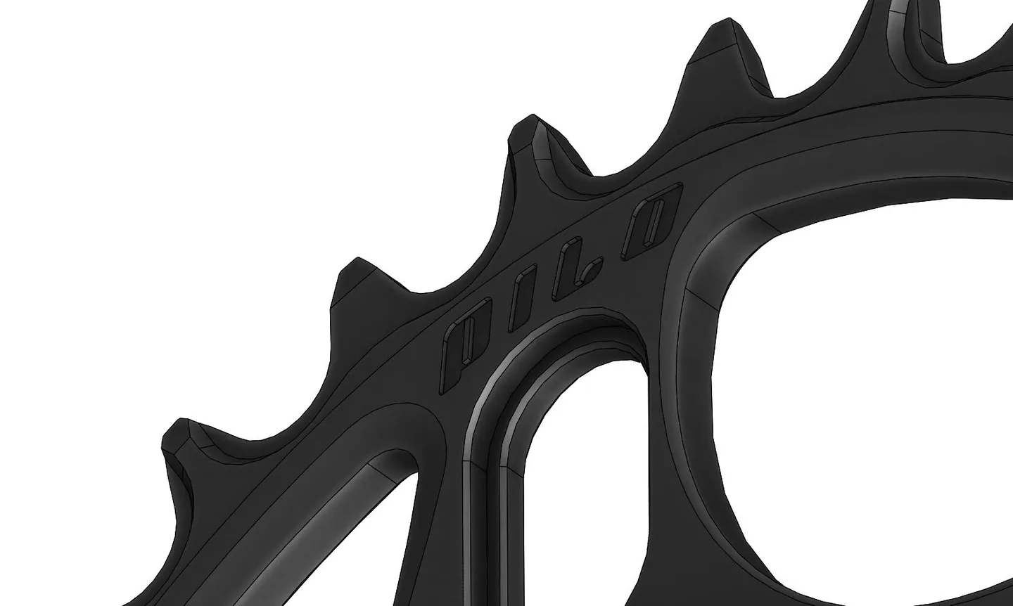 Pilo Narrow Wide Shimano Oval Krankdrev
