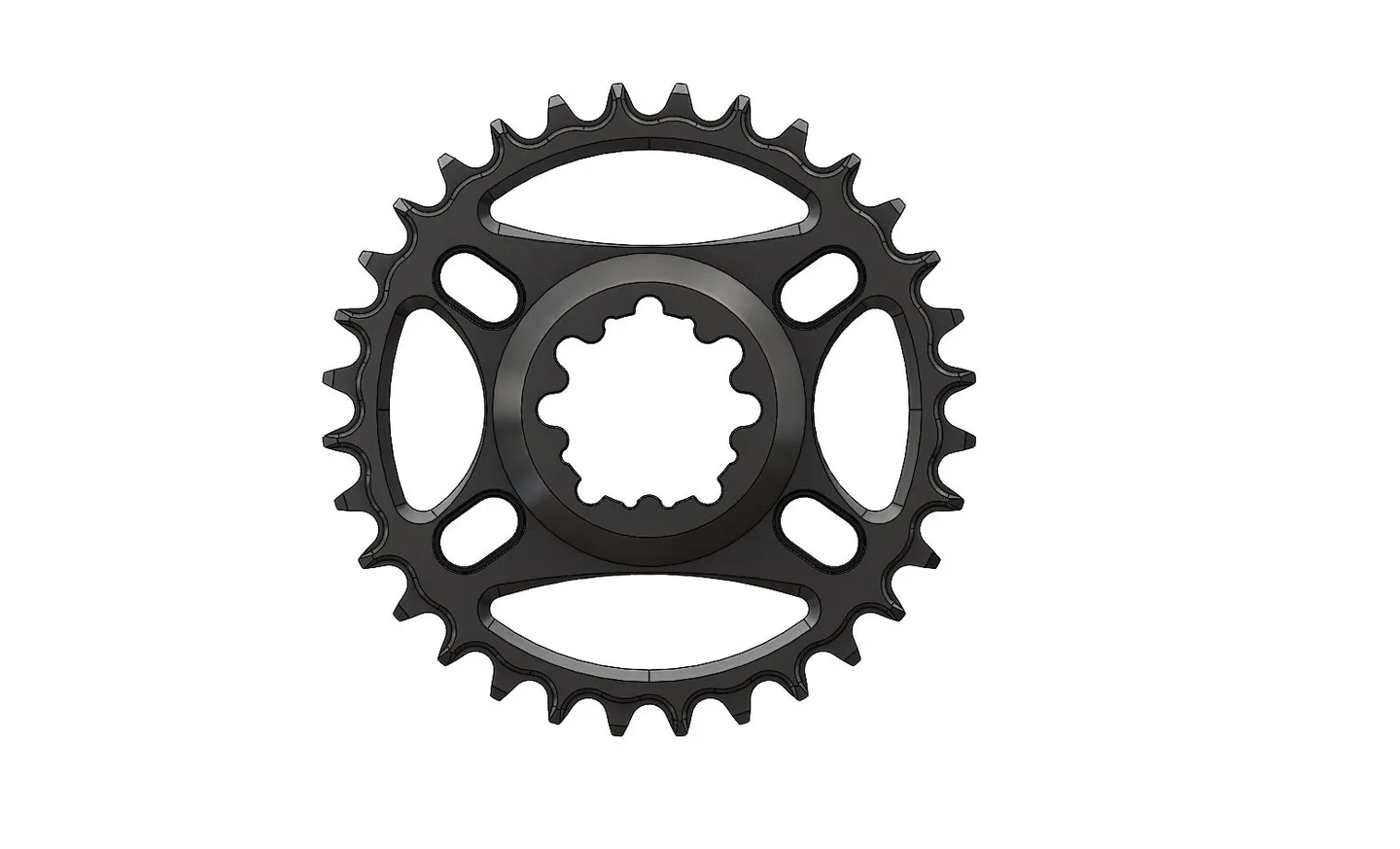 Pilo Narrow Wide SRAM Krankdrev 32T