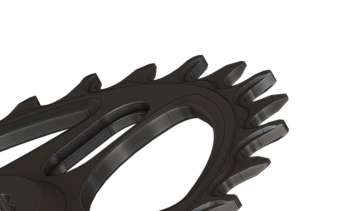Pilo NarrowWide Race Face Oval Krankdrev