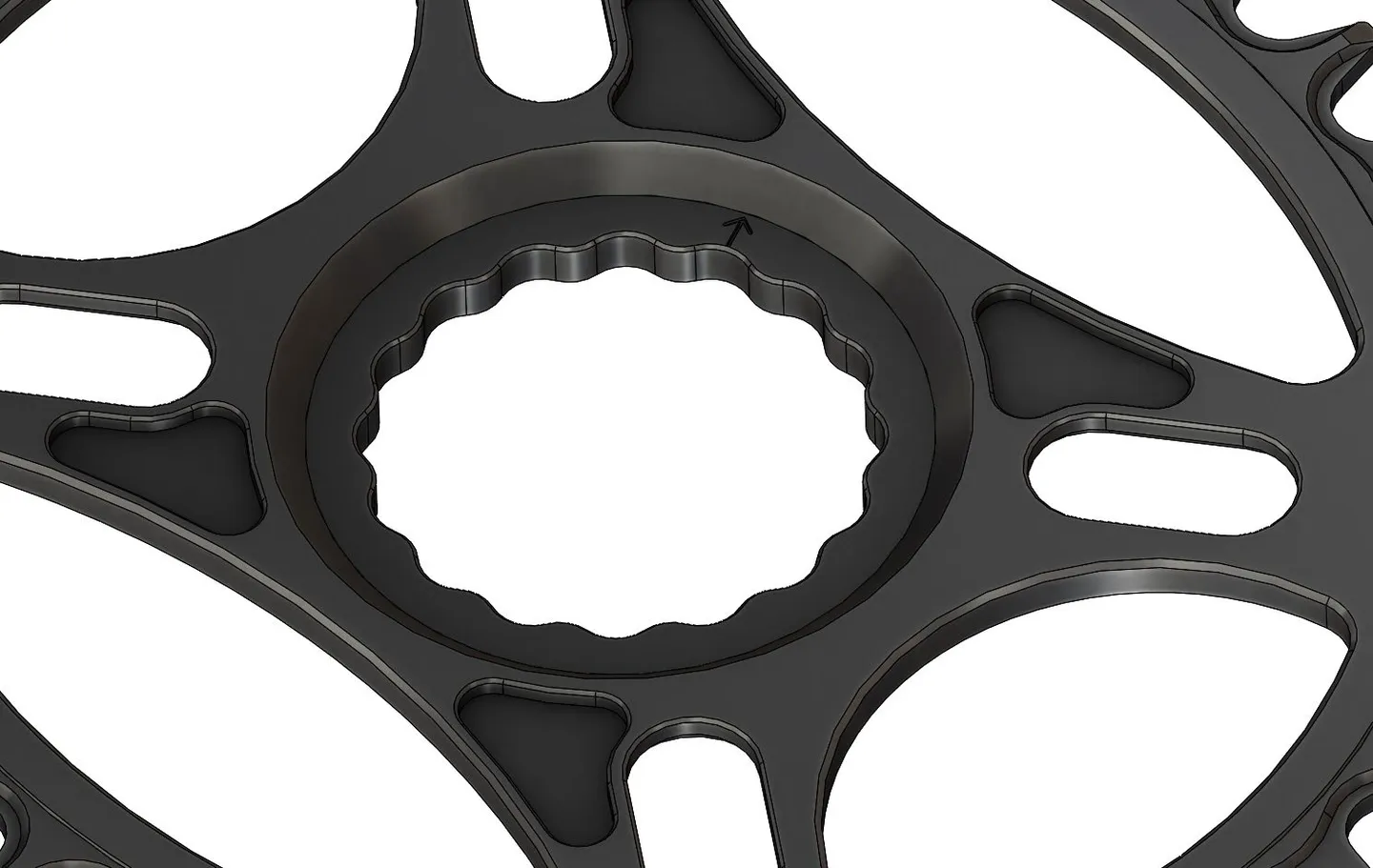 Pilo NarrowWide Race Face Oval Krankdrev