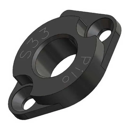 Pilo S33 Locknut For D784 Girørekrok, Black, One Size