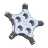 Pilo Thread Star Tråd-id, Silver, One Size