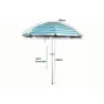 Pincho Moraira 3 Strandparasoll 200 Cm unisex, Green, One Size