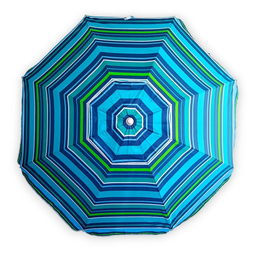 Pincho Moraira 5 Strandparasoll 200 Cm unisex, Blue, One Size