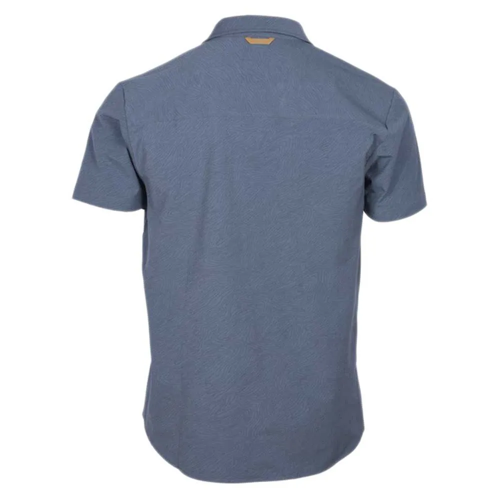 Pinewood Everyday Travel Topo Resort Kortarmet Skjorte, Dark storm blue Pinewood Everyday Travel Topo Resort Kortarmet Skjorte, Dark storm blue