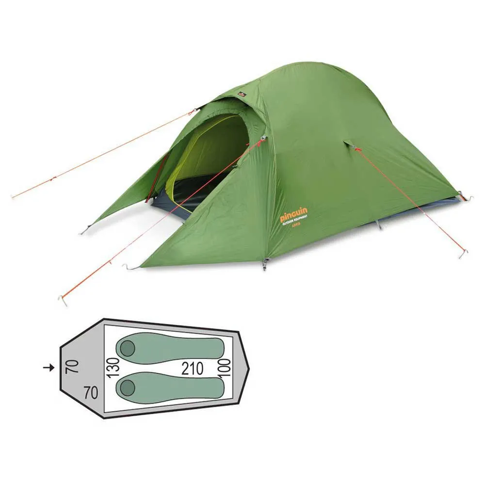 Pinguin Arris Telt, Green, 1 Sted Pinguin Arris Telt, Green, 1 Sted