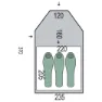 Pinguin Campus 3 Duralu Telt, Green, 3 Steder