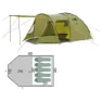 Pinguin Campus 5 Telt, Green, 5 Steder