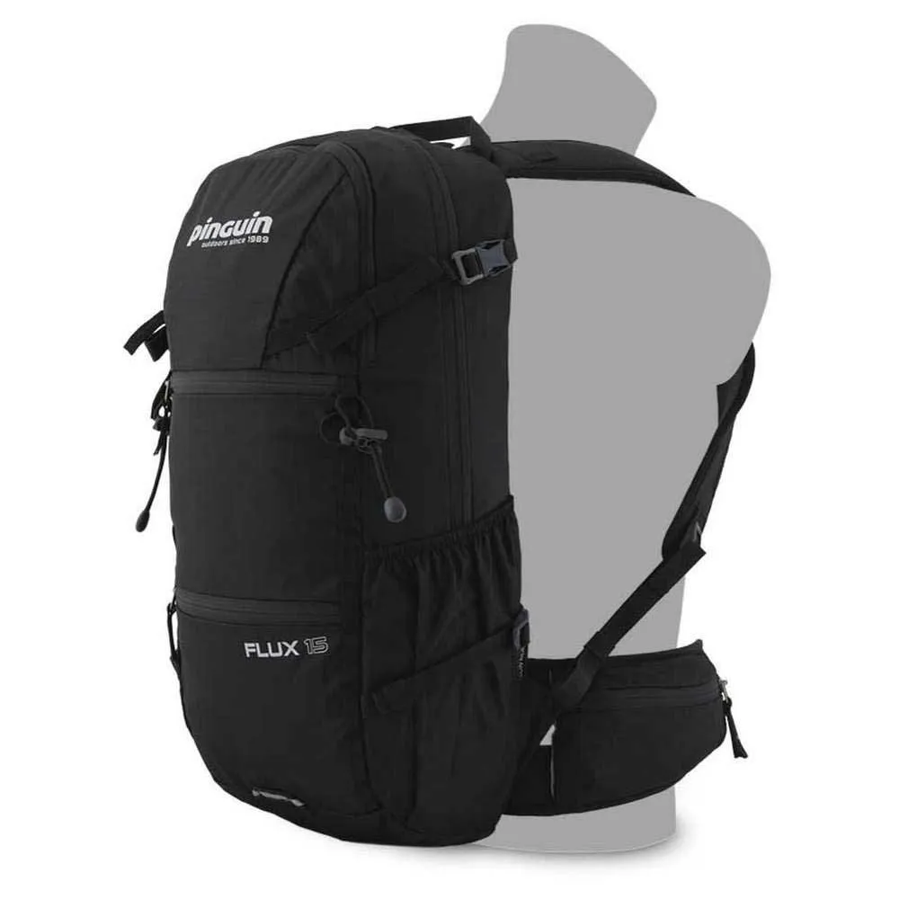 Pinguin Flux 15l Sekk, Black