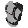 Pinguin Flux 15l Sekk, Black