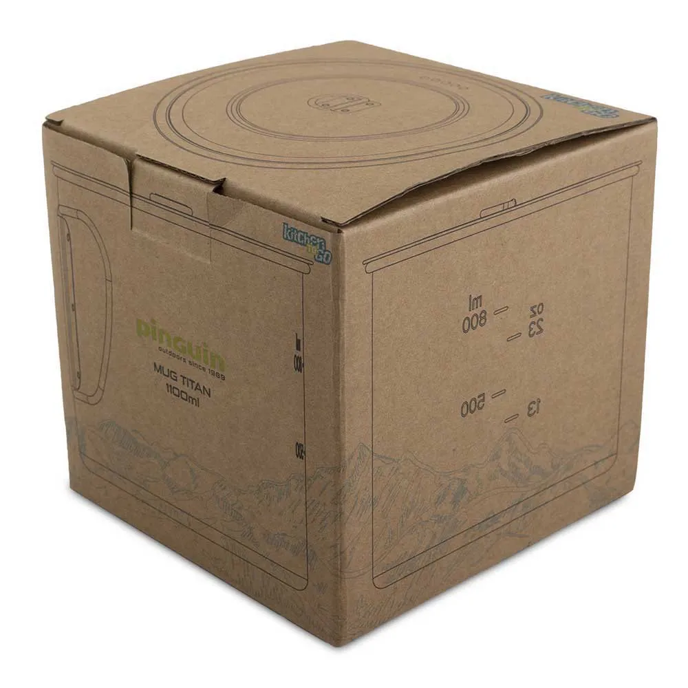 Pinguin Titan Termokrus 1.1l, Grey, One Size