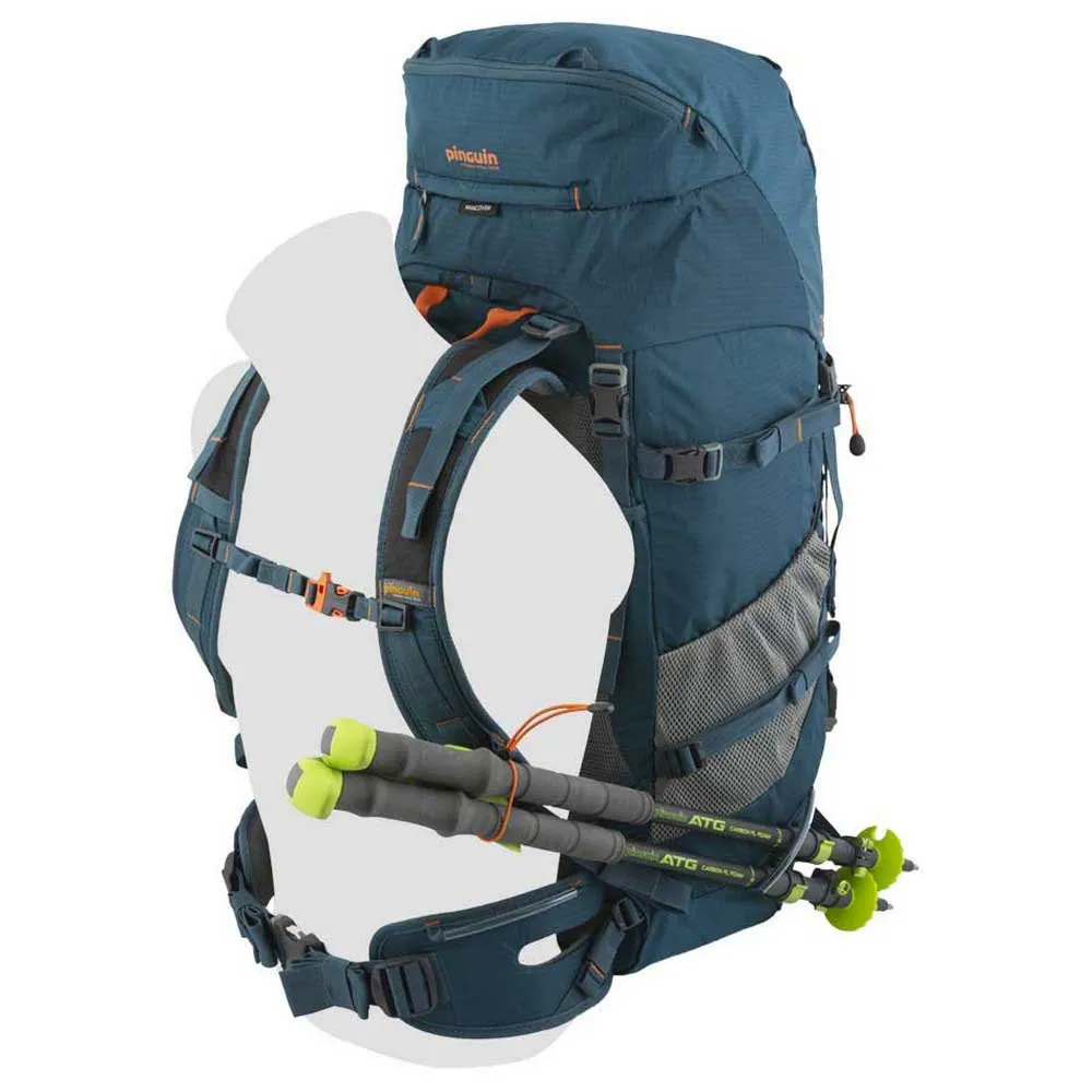 Pinguin Walker 50l Nylon Ryggsekk, Petrol